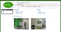 Desktop Screenshot of casaincatanzaro.it